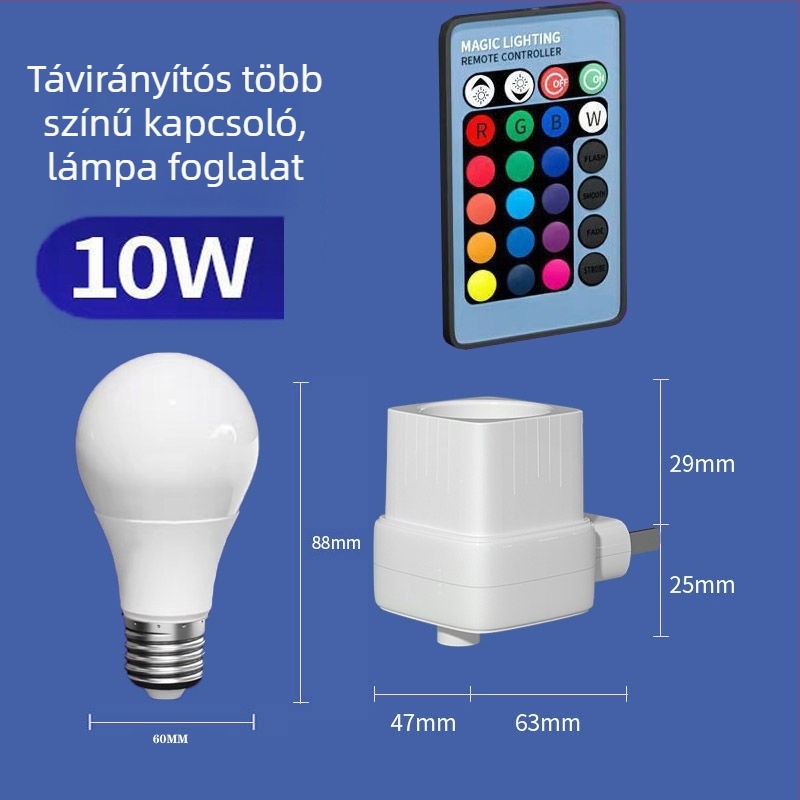 RGB kitöltő fény asztalhoz – kevesebb mint 10W, 220V, kényelmes