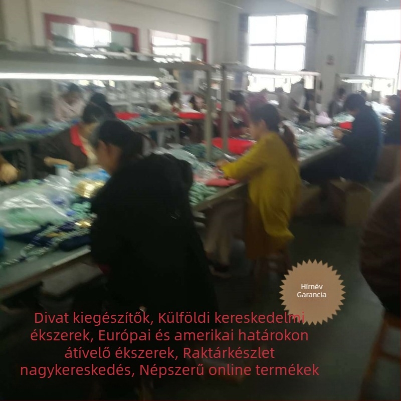 Deréklánc cink ötvözete, geometriai gyűrűs dizájn, tengerparti stílusú női ékszer