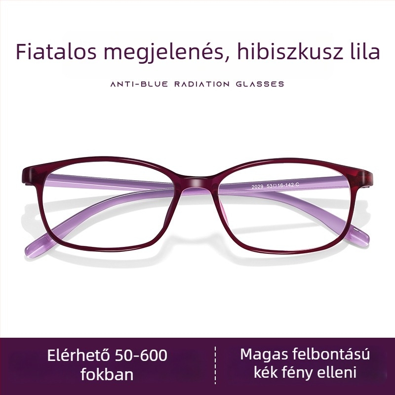Fashion Lady keret nélküli, négyszögletes olvasószemüveg gyanta-lencsékkel, távoli és közelre látás