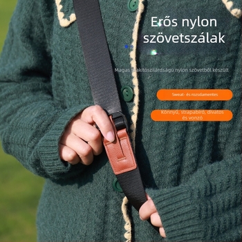 Fényképezőgép pánt J-8 sorozat DSLR és tükör nélküli kamerákhoz, gyors oldás, gyors felszerelés és pontos állítás