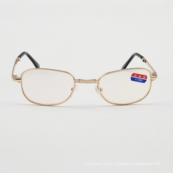 Összecsukható olvasószemüveg, anti-fáradtság funkcióval, UV-álló lencsék, teljes keretes ovális keret, felnőtteknek