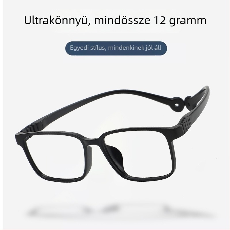 TR90 csavarral nélküli olvasószemüveg keret, dioptriákkal kompatibilis, teljes keret, ovális formájú.
