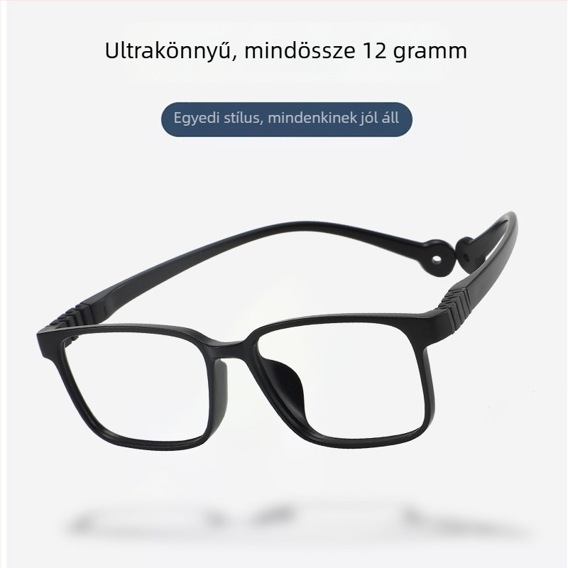 TR90 csavarral nélküli olvasószemüveg keret, dioptriákkal kompatibilis, teljes keret, ovális formájú.