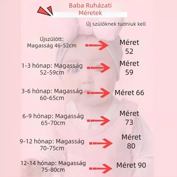 Baba overál, hosszú ujjú, kötött pamutból, kapucni nélküli, pull-over kivitel, őszi-téli szezon
