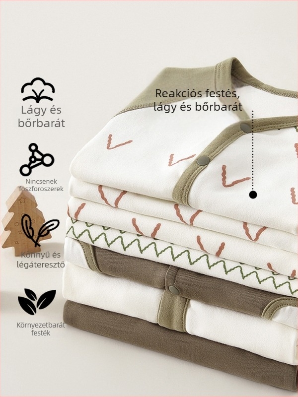 Gyerekeknek 100% pamutból készült nadrág, rajzfilm minta, K-stílus, 1–3 éveseknek, őszi 2024