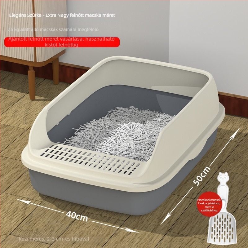 Kismacskák részben zárt macskaalomtál, PVC – SZce7DD8