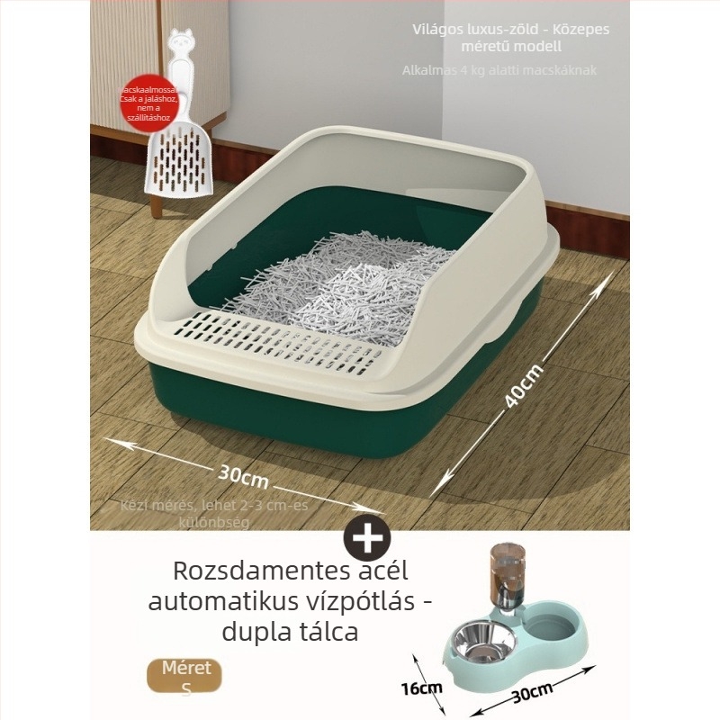 Kismacskák részben zárt macskaalomtál, PVC – SZce7DD8