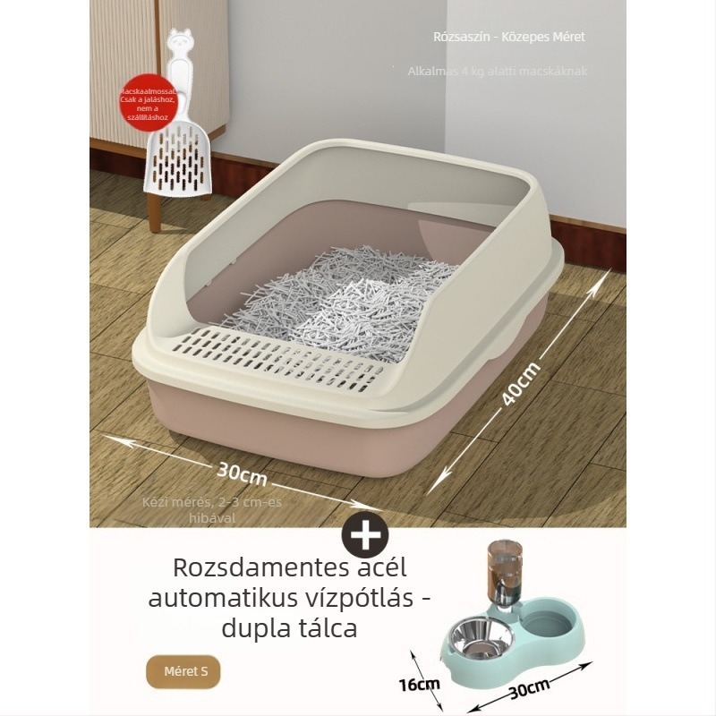 Kismacskák részben zárt macskaalomtál, PVC – SZce7DD8