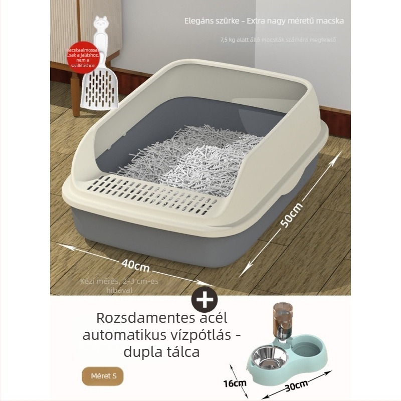 Kismacskák részben zárt macskaalomtál, PVC – SZce7DD8