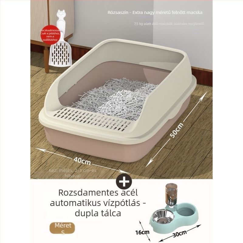 Kismacskák részben zárt macskaalomtál, PVC – SZce7DD8
