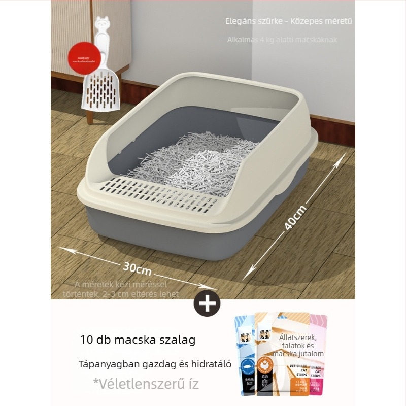 Kismacskák részben zárt macskaalomtál, PVC – SZce7DD8