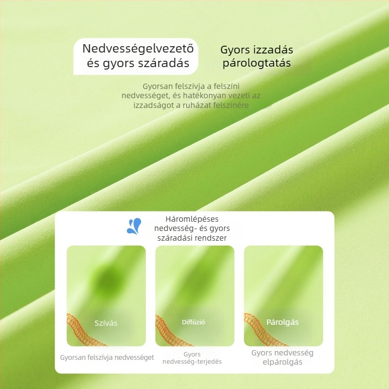 Fiúknak szánt hosszú ujjú sportos felső, nedvességelvezető, nylon 87%, 2025 őszi kiadás, 8 éves kortól