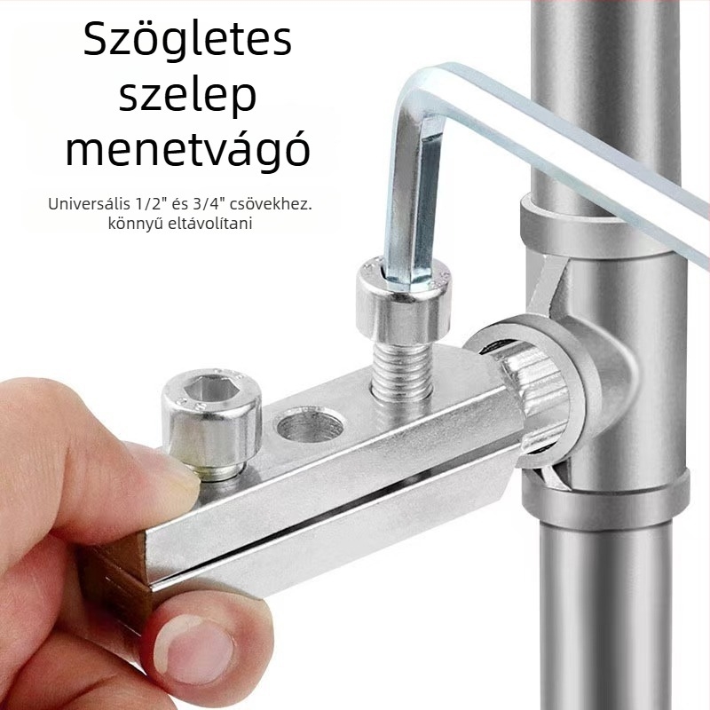 Csővezetékhez készült szétszerelő eszköz a vezeték eltávolításához, kovácsolt krom-vanádium acélból, 4 részes készlet, háztartási használatra