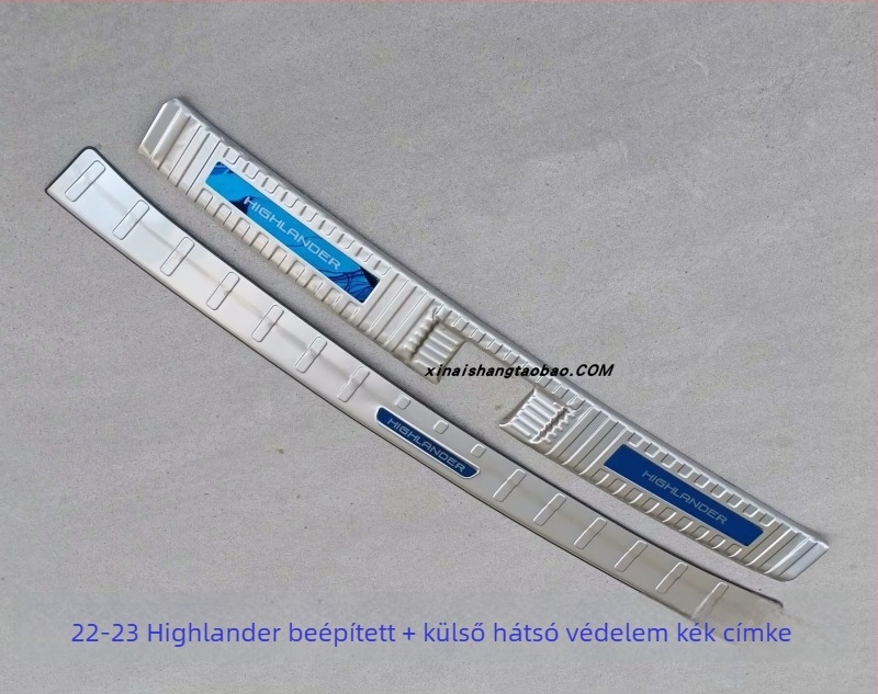Hátsó pedálvédő - műanyag kivitel, kompatibil Junhannal, csomagtartó védelem