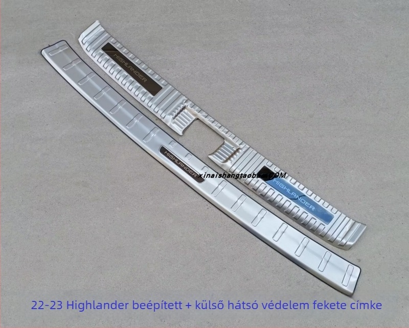 Hátsó pedálvédő - műanyag kivitel, kompatibil Junhannal, csomagtartó védelem