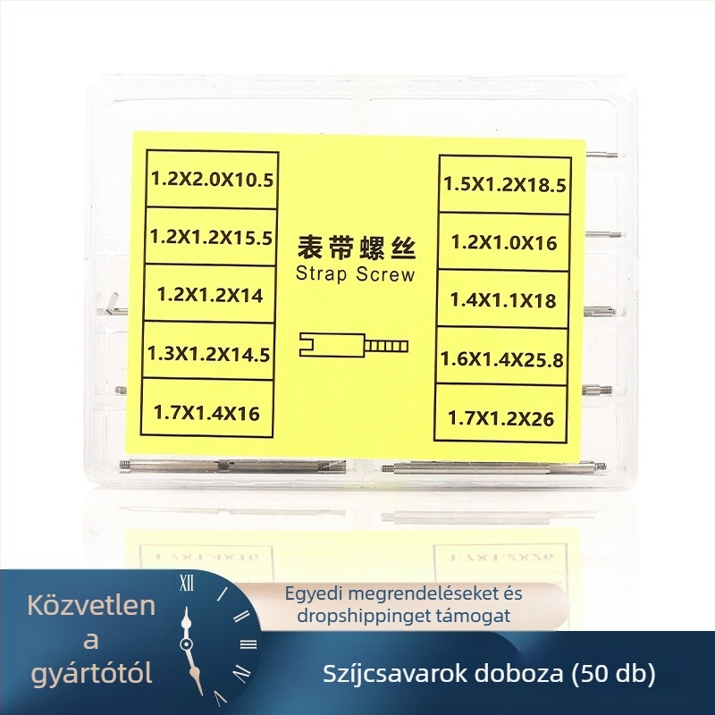 Óraszerviz eszközkészlet – Tiger Hao, 50 db, közepes standard, súly 0.04, háztartási használatra