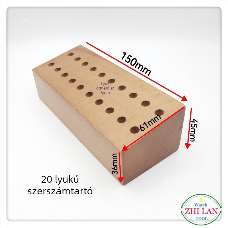 Zhilan fa órajavító szerszám tartó, 1 készlet, háztartási használatra, közepes szabvány