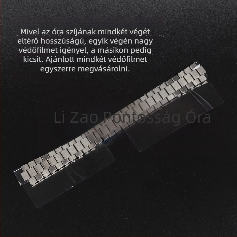 Órásjavító eszközök készlet – Átlátszó védőfilm az óraszíjakhoz, karcolásálló, 1 készlet, országon belül gyártott, otthoni használatra
