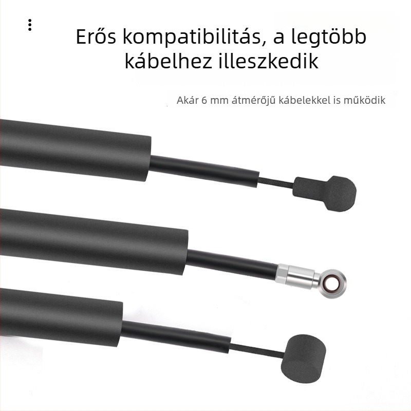 Belső kábelvezetés – hangtalan szivacstubus fék- és váltókábelekhez