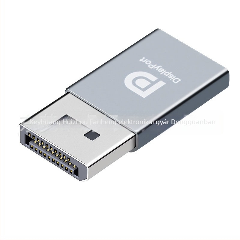 DisplayPort alumínium házú dummy load DP/MiniDP vonalhoz (réz vezeték, 40 mm, PVC-formázás)
