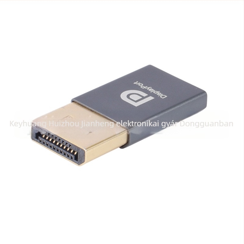 DisplayPort alumínium házú dummy load DP/MiniDP vonalhoz (réz vezeték, 40 mm, PVC-formázás)