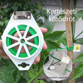 Kerti kötöző zsinór készlet, PE anyagból, palánták kötözésére és támrendszer támogatásához