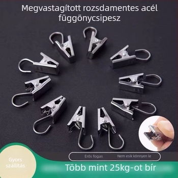 Függönyklipszek – fa, modern minimalista stílus, Unique márka