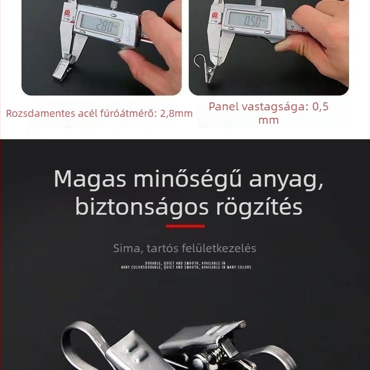 Függönyklipszek – fa, modern minimalista stílus, Unique márka