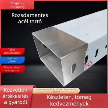 Paletta típusú kábelhíd, galvanizált kivitel, más alkalmazásokhoz