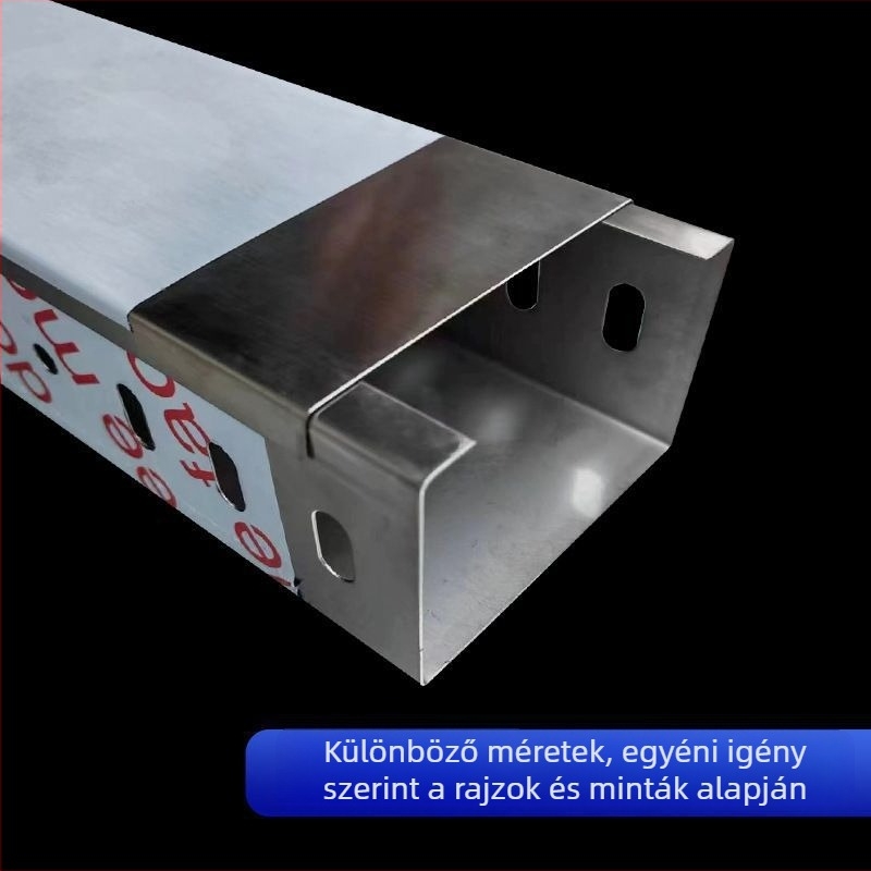 Paletta típusú kábelhíd, galvanizált kivitel, más alkalmazásokhoz