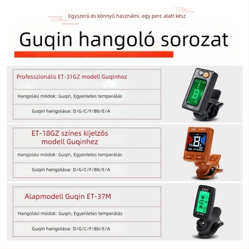 Guzheng hangoló – Modell ET18GZ, Márka Eno, Anyag: Műanyag, Alkalmas hangszerhez, Elektronikus hangoló