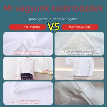 Gyermek ing – semleges nem, hosszú ujjú, Lolita stílus, tavasz–ősz, pamut-poliészter keverék