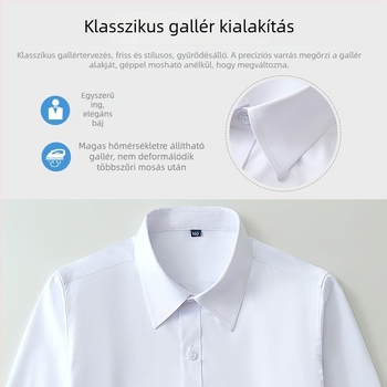 Gyerekek hosszú ujjú ing, 93% poliészter, nyári 2025 modell, uniszex