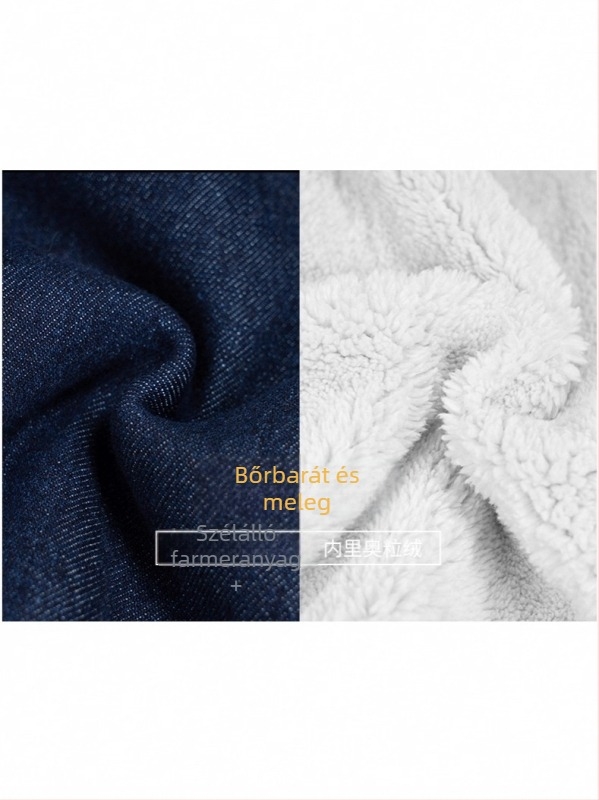 Fiúknak denim nadrág – mindennapi viselet, 100% pamut, téli szezon