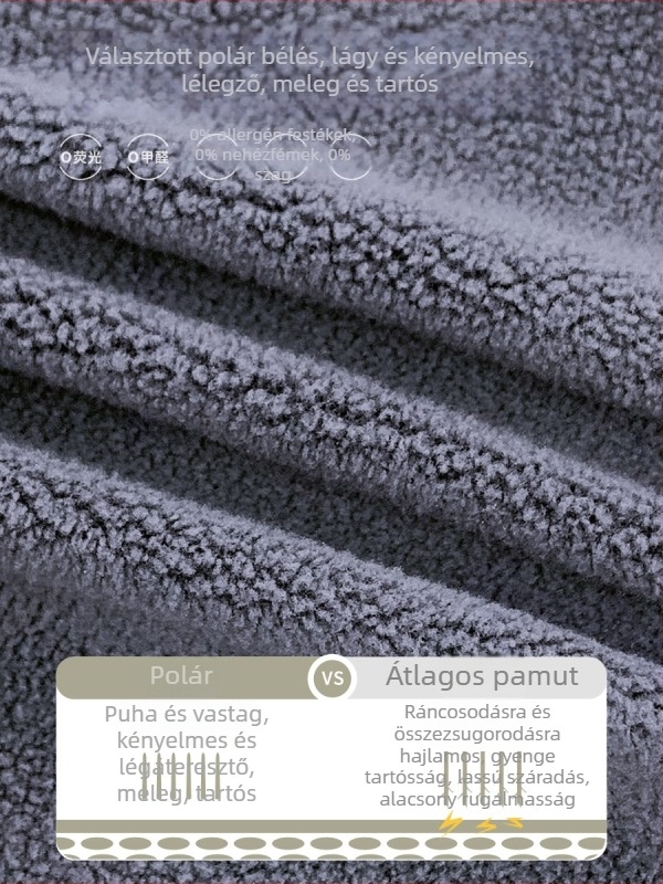 Gyerekeknek készült pamut farmerrnadrág fleece béléssel, karikatúra és betű mintával, középső derék, téli 2025