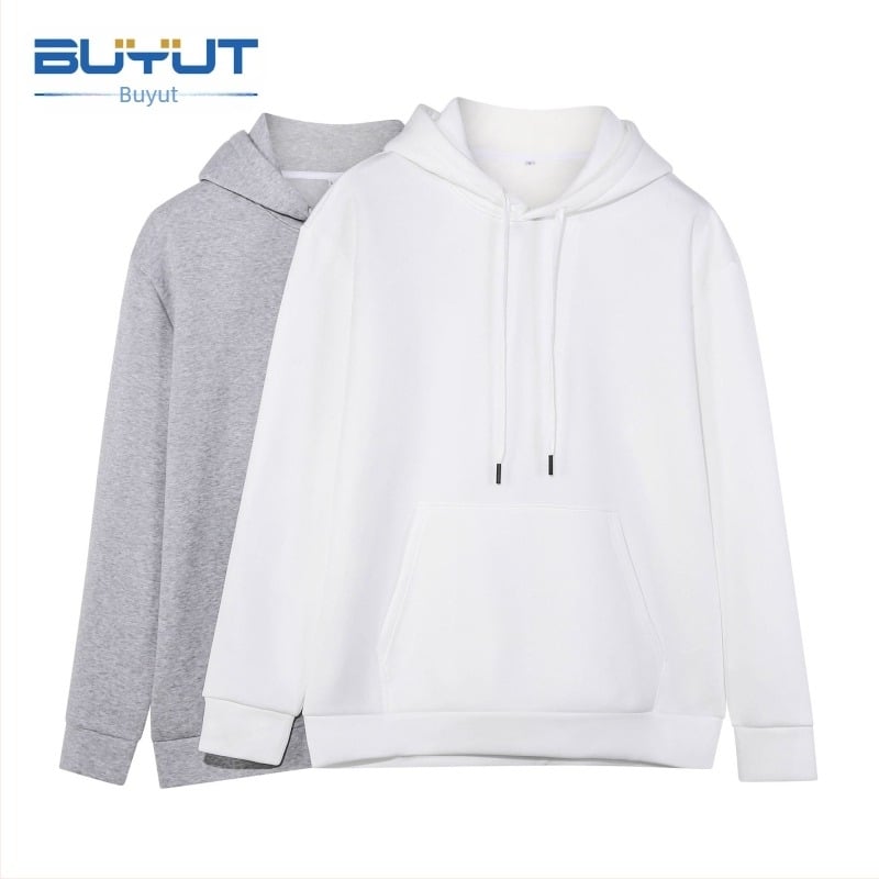 Koreai stílusú kapucnis pulóver, szublimációs nyomtatás, 280 g fleece, bő szabás, 100% poliészter