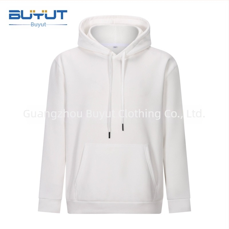 Koreai stílusú kapucnis pulóver, szublimációs nyomtatás, 280 g fleece, bő szabás, 100% poliészter