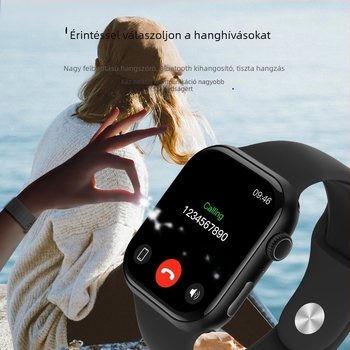 Okosóra Watch10 S11 — NFC, Alipay, Bluetooth hívás, szívritmus- és alvásfigyelés