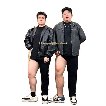 Monster Lab Férfi bootcut farmernadrág, őszi-téli, plusz méret, meleg bélésű fleece-sel, denim pamut