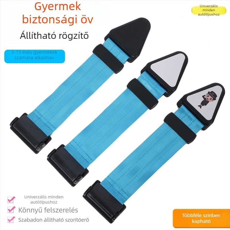 Autós biztonsági öv gyermekeknek – klip és csat