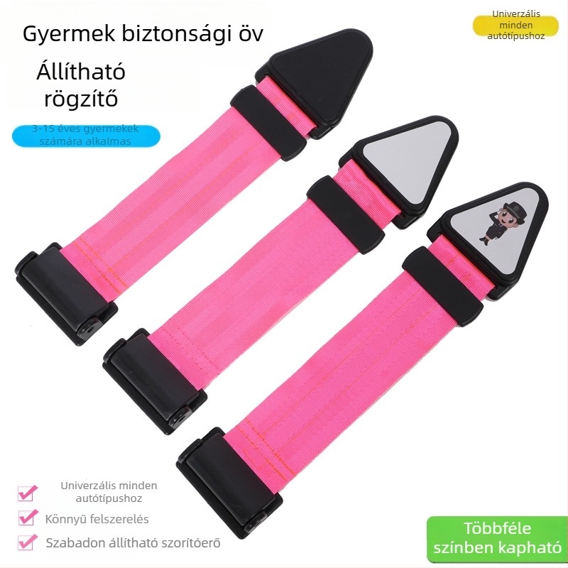 Autós biztonsági öv gyermekeknek – klip és csat
