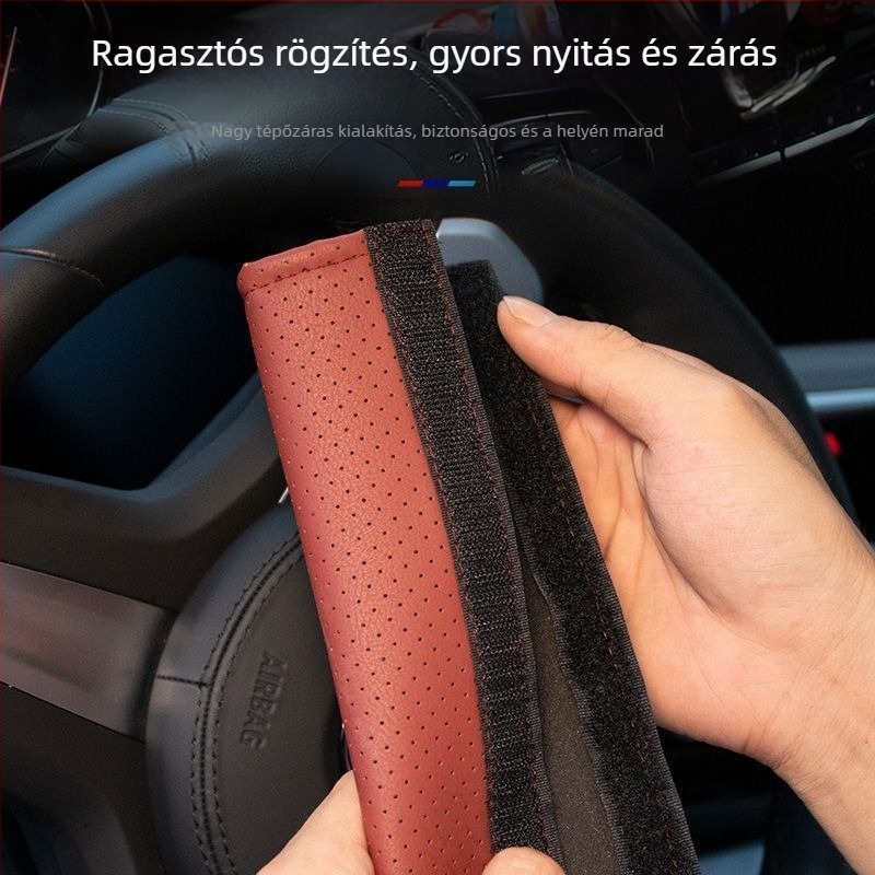Autó biztonsági öv vállvédő, puha és lélegző védőpárna, kopásálló, univerzális autó-kiegészítő