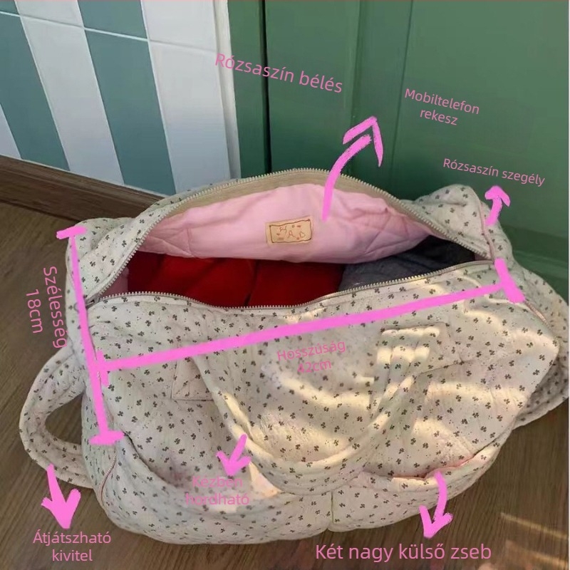 Városi egyszerűségű crossbody táska, poliészter anyag, horizontális négyzetes forma, cipzárral záródik, belső cipzáros zseb, egy vállpánttal