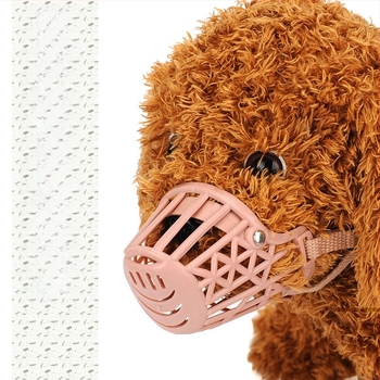 Dog Muzzle for Bite and Bark Prevention, Anti-Bark Device, Cage Cover for Pets