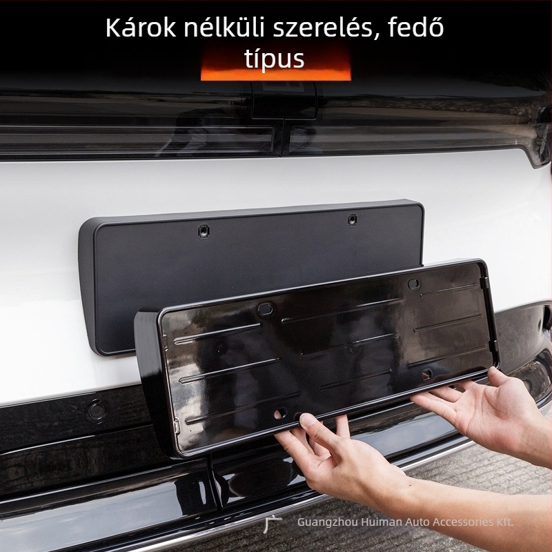 Zeekr 7X rendszámkeret, Zhijie r7 modell, műanyag, Mangniu márka