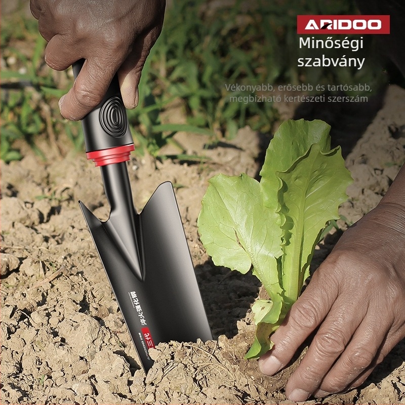 Airuidun Kertészeti Lapátkészlet – három darabos készlet virágültetéshez, talajásáshoz, zöldségültetéshez, talaj lazításához és gyomláláshoz