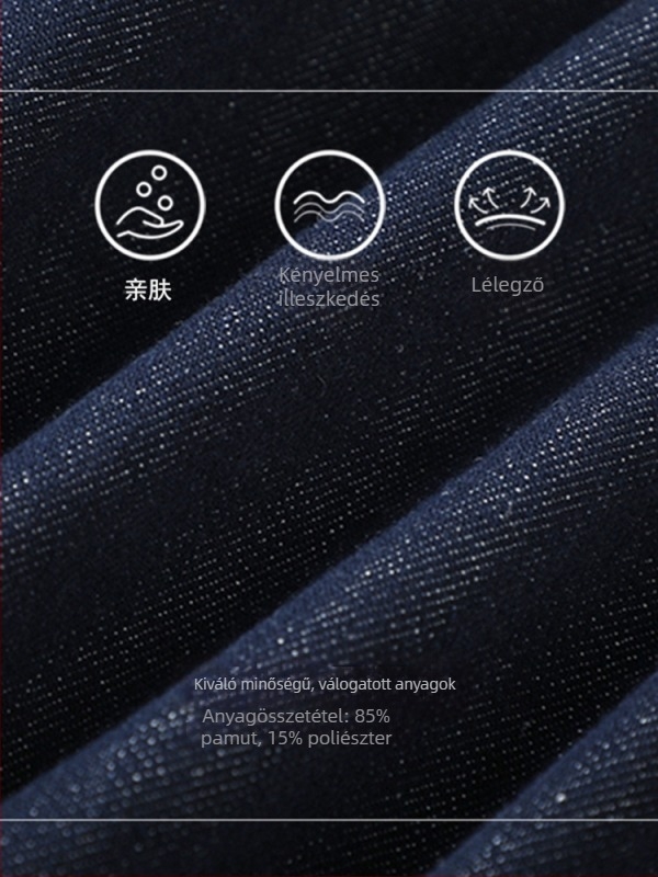 Női denim rövid kabát – 2026 tavasz új stílus, laza szabás, retro vonal, egyenes vállak, casual felső