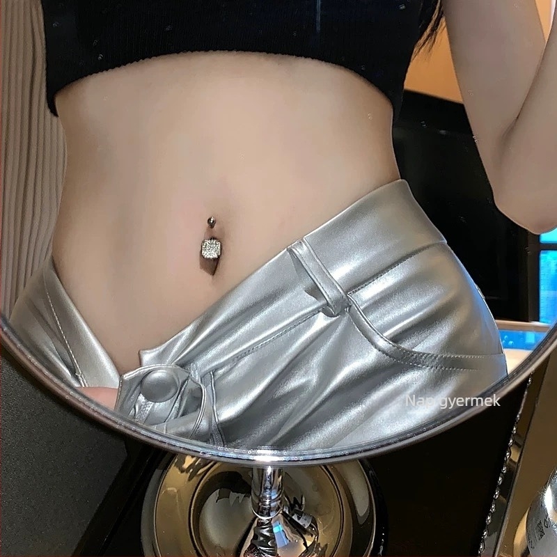 Köldök ékszer titán-acélból, kézzel készített, köldök piercing tüske, Guangzhou eredetű, 2025 tavasz