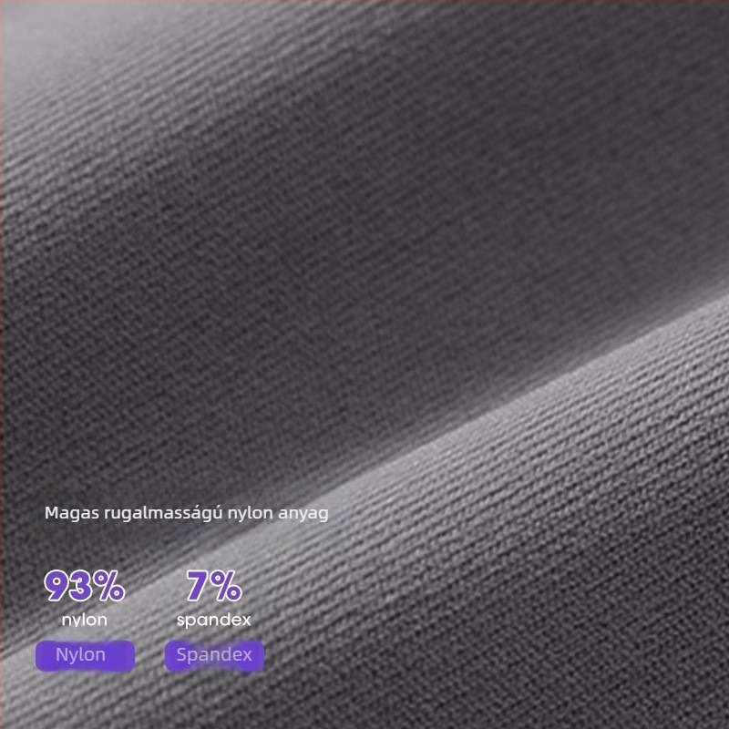 Női 3/4 hosszúságú légáteresztő sportos shortok, magas derék, 93% poliészter / 7% spandex, Youyou