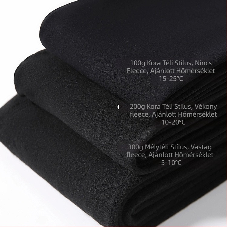 Fleece béléses poliészter harisnyanadrág, 70-80% poliészter, japán stílus, fenékemelés, karcsúsító hatás